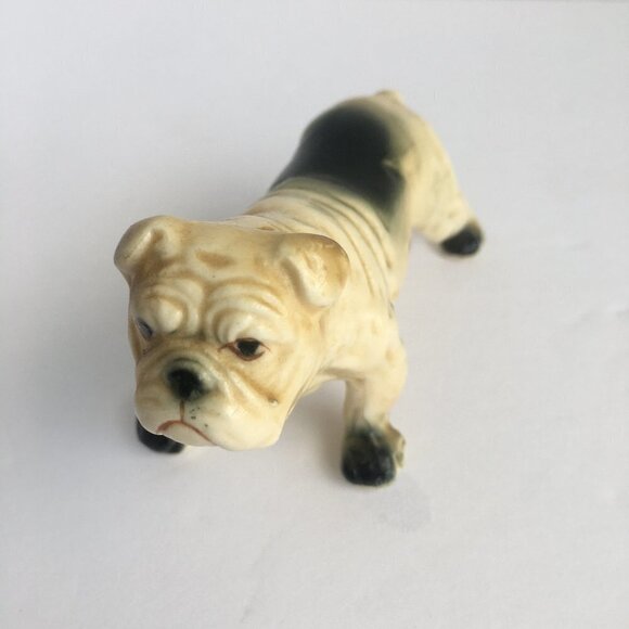 Vintage Dog Figurine Statue - English or British Bulldog - Picture 3 of 8